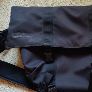 Puma Urban Mobility Black Weatherproof Courier Bag